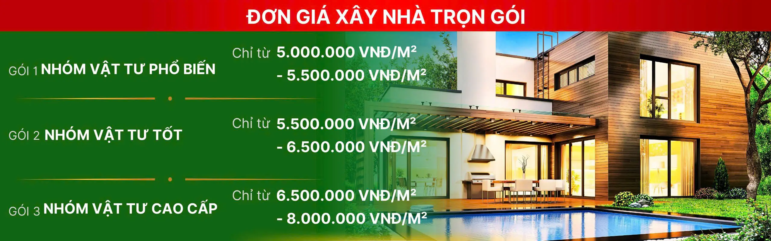 Xây Nhà Trọn Gói