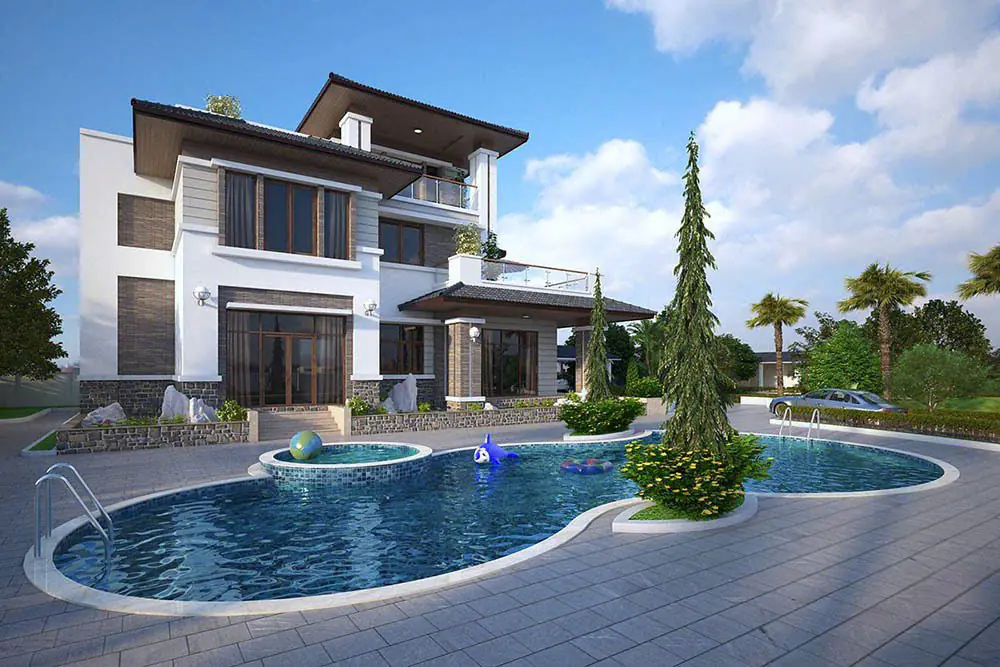 Mẫu thiết kế nhà phố hiện đại