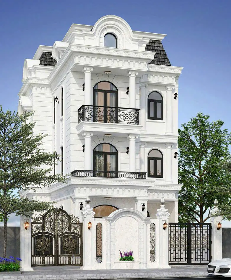 Mẫu xây nhà phố