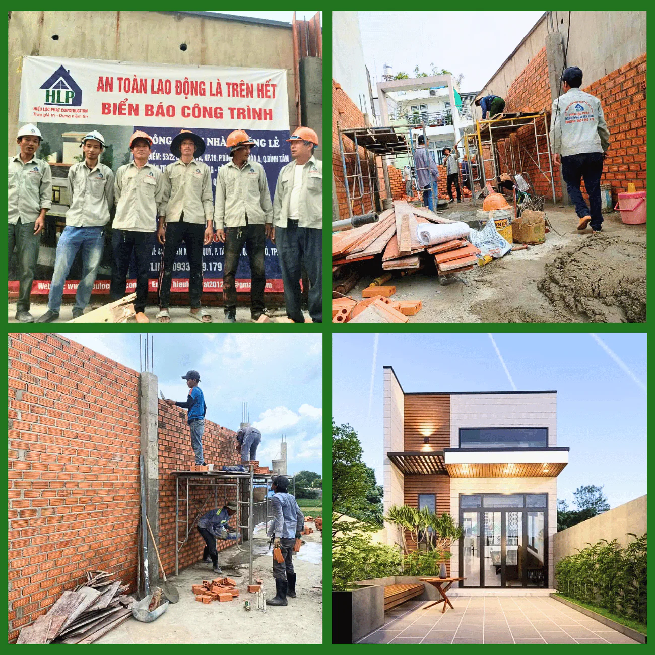 xây nhà cấp 4 - Hiếu Lộc Phát