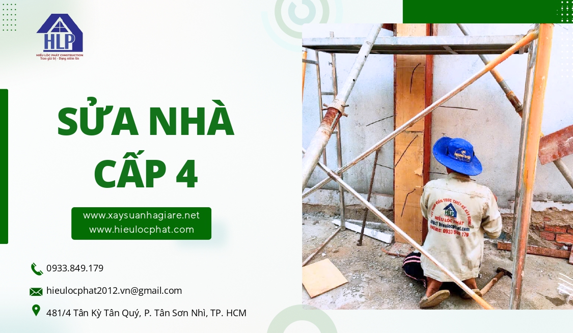  Kỹ thuật chống thấm trong g&oacute;i sửa chữa nh&agrave; cấp 4 uy t&iacute;n 