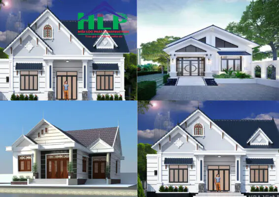 thiết kế nh&agrave; cấp 4 uy t&iacute;n